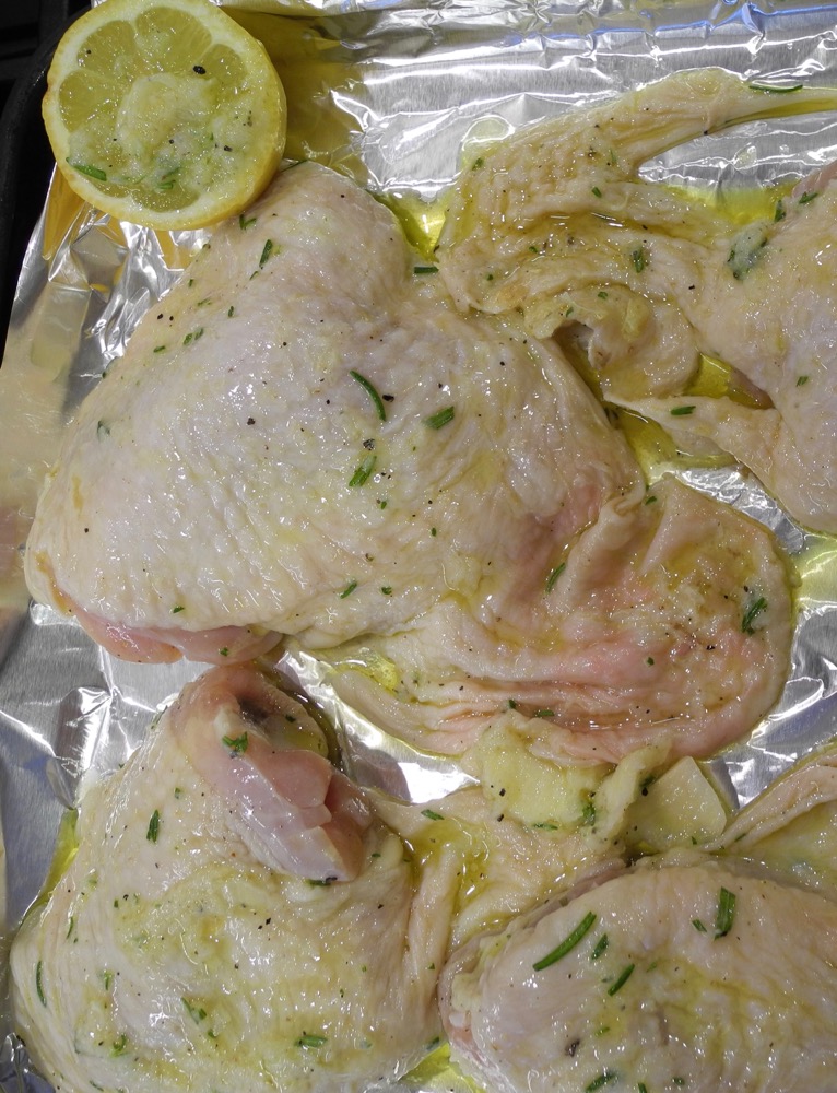 Lemon Chicken Ready To Roast